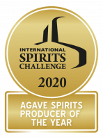 International Spirits Challenge 2020 Agave Spirits Producer of the Year medal.