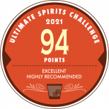 95 Points - Ultimate Spirits Challenge 2021
