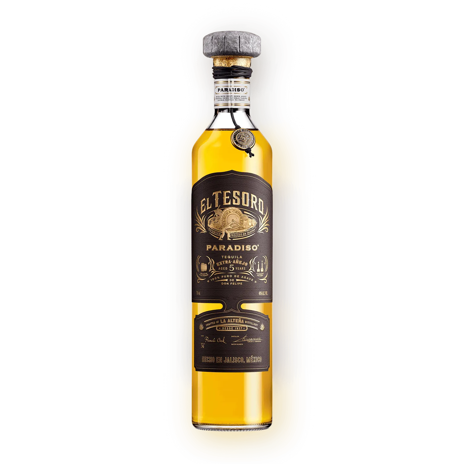 el tesoro paradiso bottle front