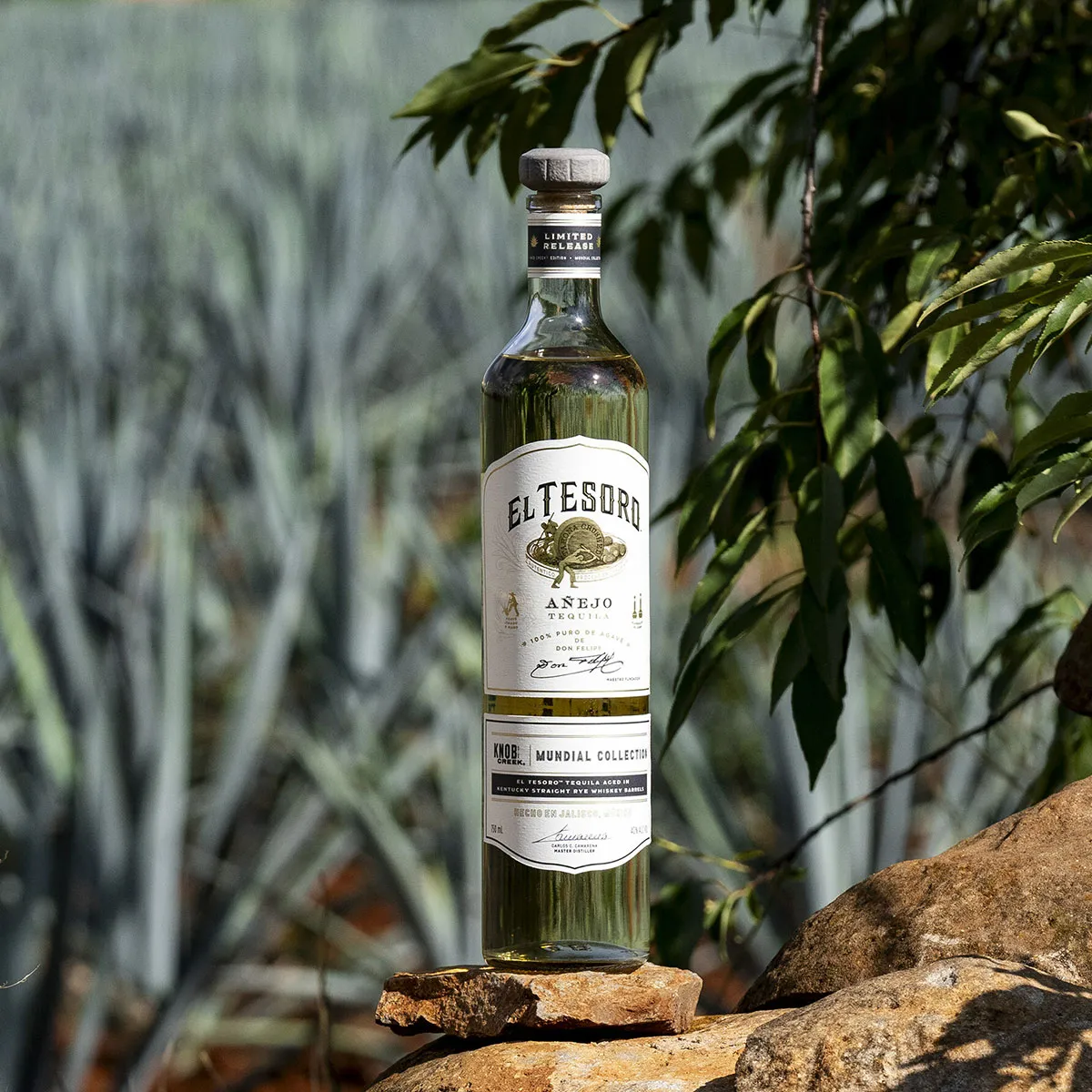 Knob Creek Tequila Bottle El Tesoro