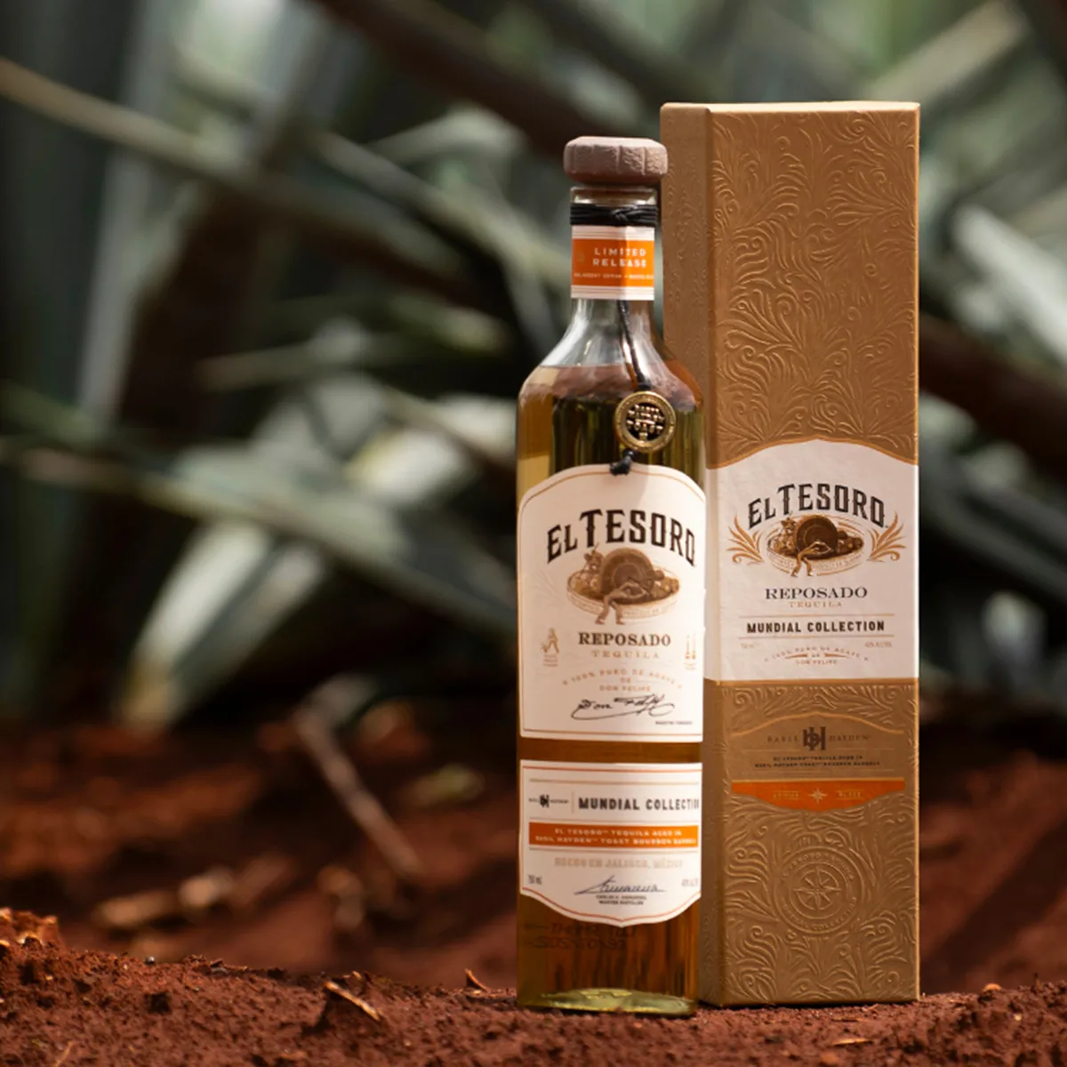 Basil Hayden Tequila Outdoor Bottle Mobile El Tesoro